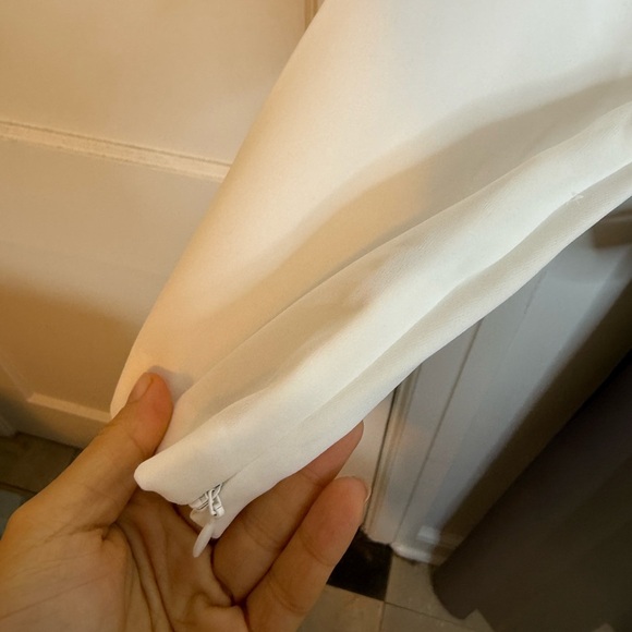 Ted Baker Tierly Navy Blue Long Sleeve Colorblock Jumpsuit - Picture 6 of 7